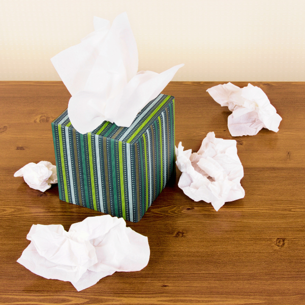 Que faire d'une boite de mouchoirs vide ?