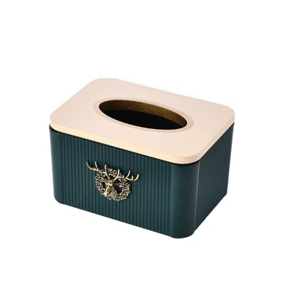 Boîte à Mouchoirs En Cuir Marron Élégante - Distributeur Cube Design Moderne 13.5x13.5x13.5 Cm Pour Salle De Bain Et Salon